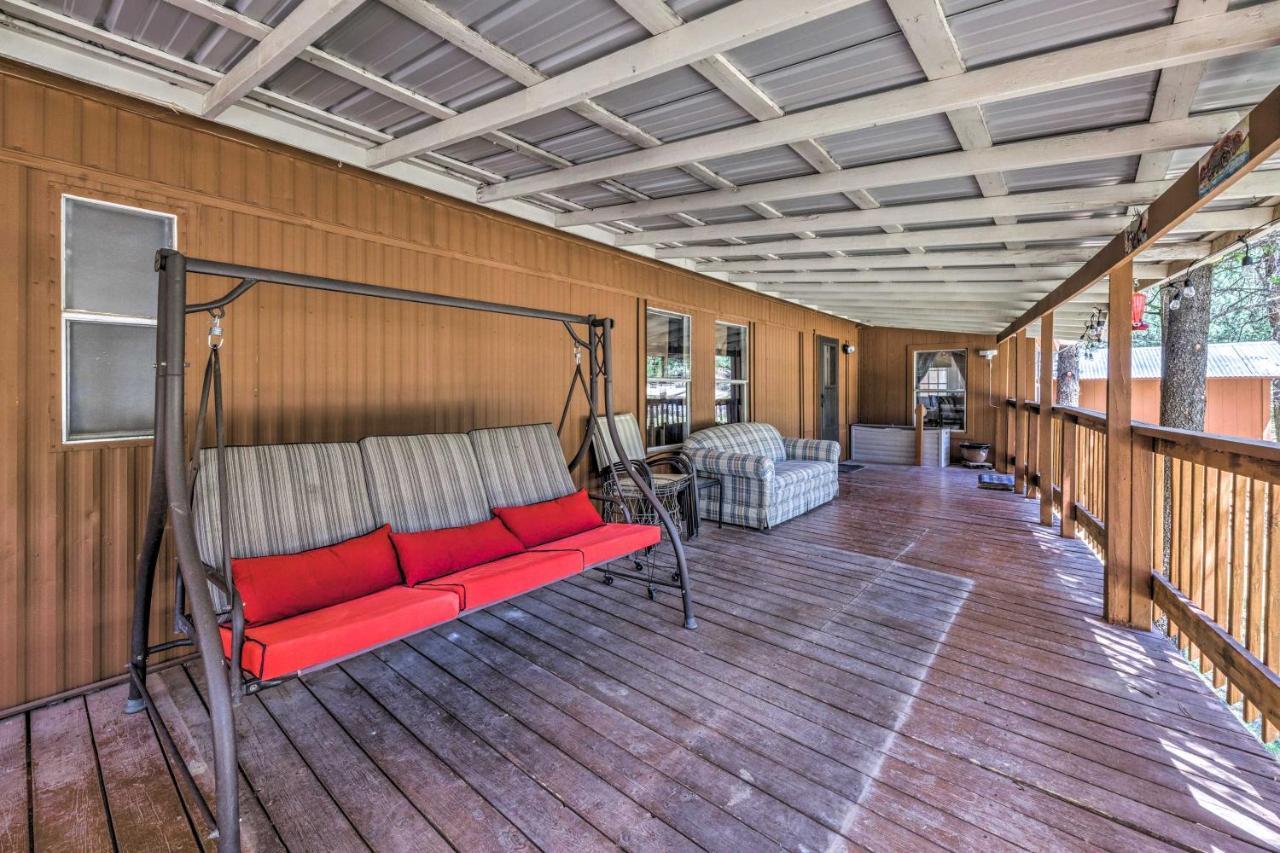 Quiet Cloudcroft Cabin With Porch And Gas Grill! Exterior photo
